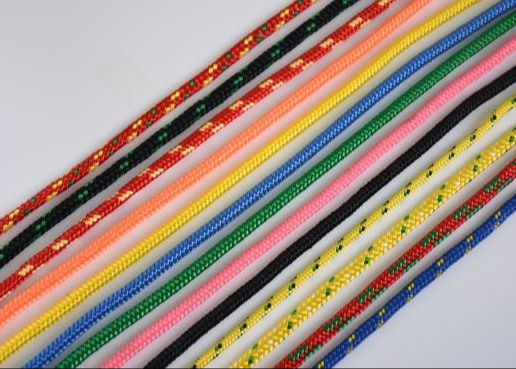 3mmは2mm装飾のためのナイロン コード48strands多彩な編みこみのロープを編んだ
