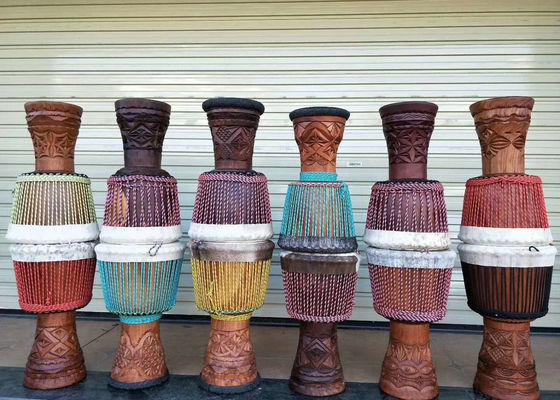 16ストランドはナイロン ロープ5mmを着色したアフリカのドラムのための装飾的なロープを編んだ