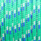実用的な多編まれたパラコードは100フィートのナイロン ロープをロープをかける